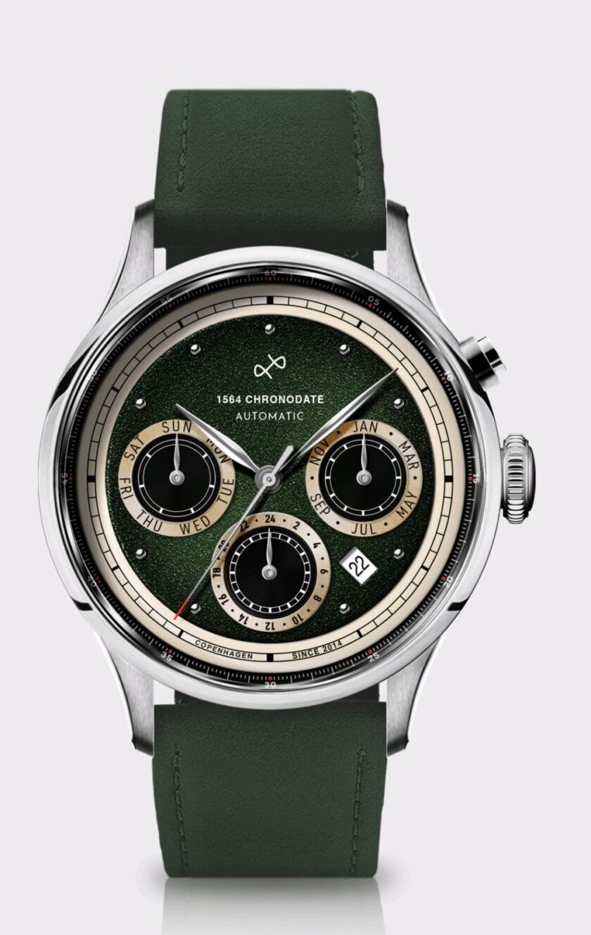 1564 Chronodate - Green
